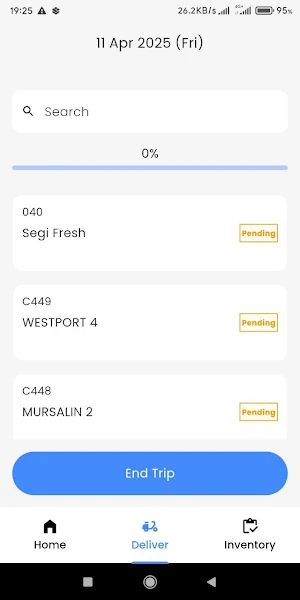 Chang Feng Van Sales Screenshot 2