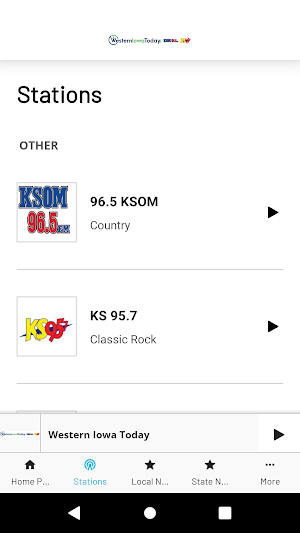 Western Iowa Today KSOM KSWI Screenshot 1