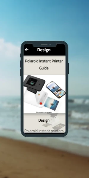 Polaroid Instant Printer guide Screenshot 1