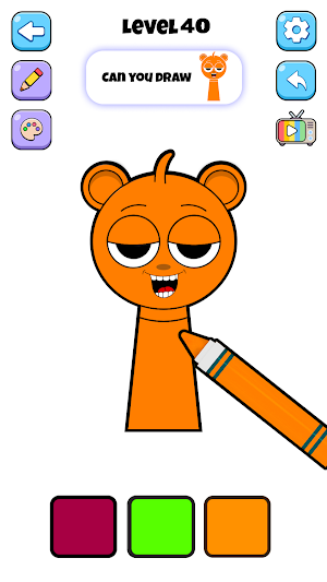 Color Spranky: Draw the Beat Screenshot 1