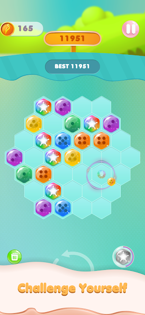 Hex Merge Puzzle Screenshot 1