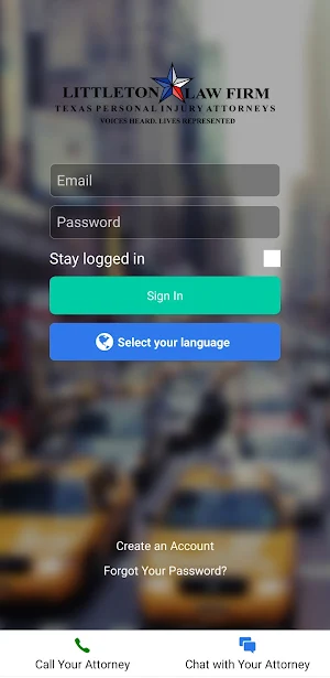 Littleton Law Firm Injury App Screenshot 1