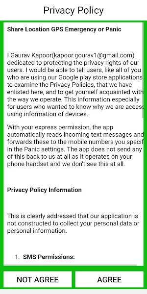 Share Location Screenshot 1