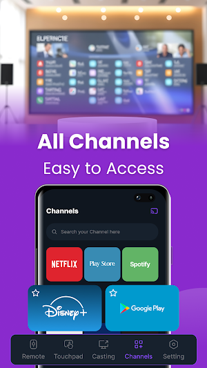 Roku TV Remote Control Screenshot 1