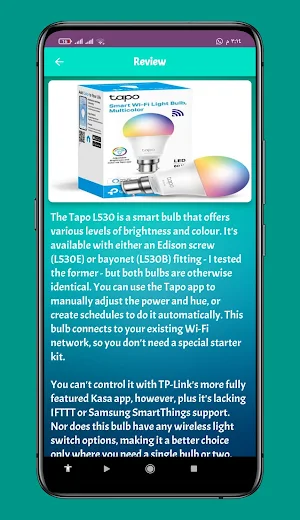 Tapo Smart Light Bulb guide Screenshot 2