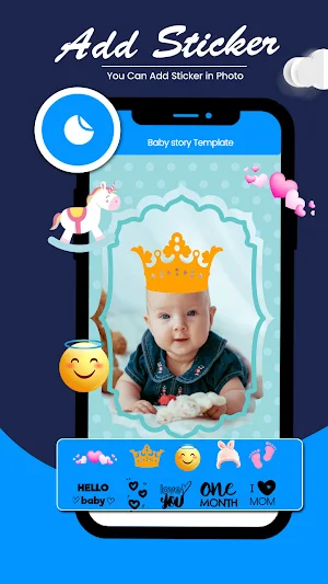 Baby story Template and editor Screenshot 3
