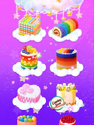 Pop It Rainbow Cake DIY Game Screenshot 1