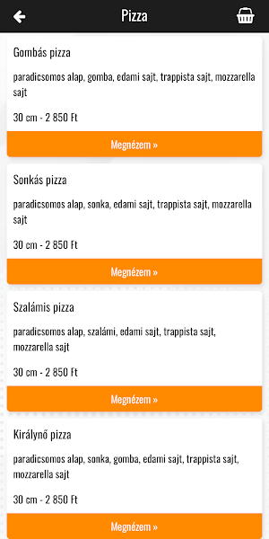 Mahagóni Étterem & Pizzéria Screenshot 1