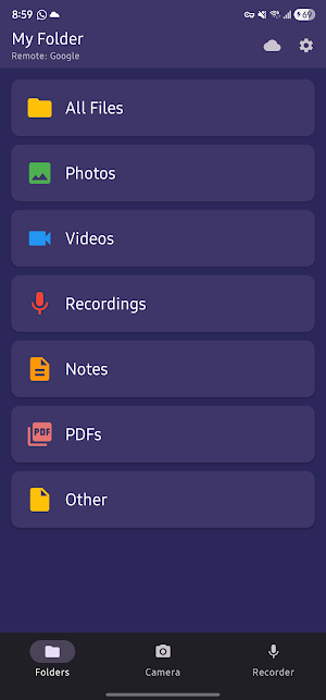 My Folder - Private Space Screenshot 0
