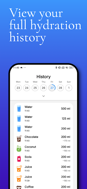 Waterly: Drink Water Daily Screenshot 3