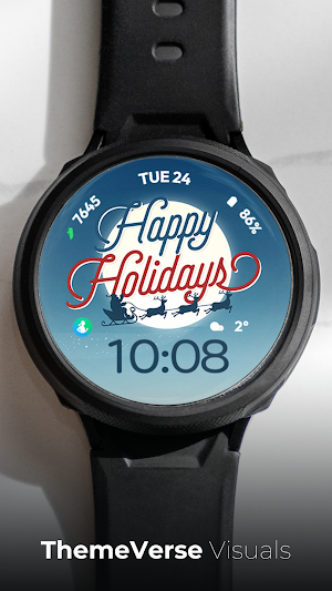 TVV Christmas 6 Watch Face Screenshot 0