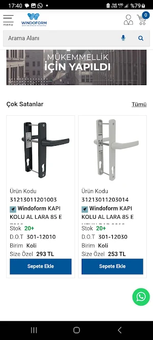 Windoform B2B Screenshot 2