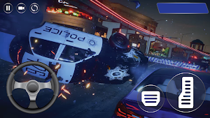 US Police Car: Gangster Chase Screenshot 0