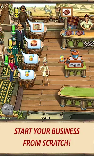 Katy & Bob: Safari Café Screenshot 2
