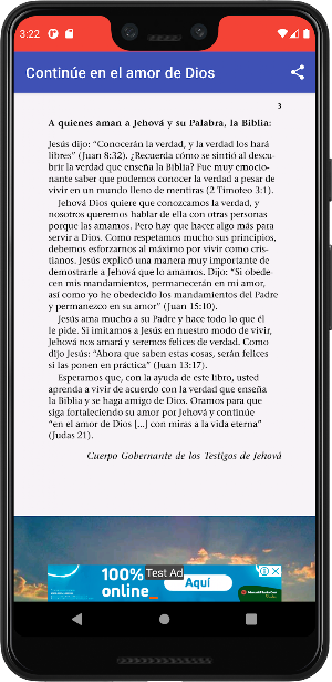 Continúe en el amor de Dios Screenshot 2