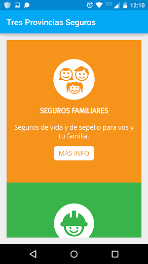 TresProv Móvil Screenshot 2
