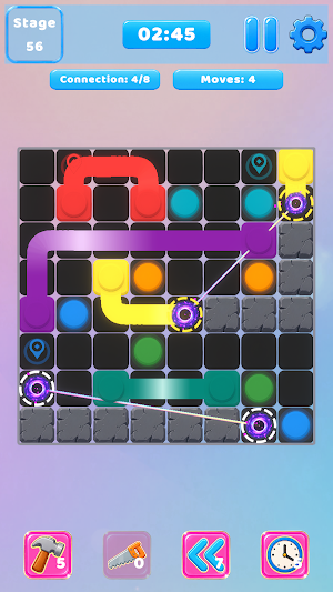 ColorBridge: Logic Line Puzzle Screenshot 2