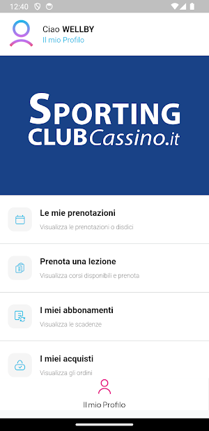Sporting Club Cassino Screenshot 2