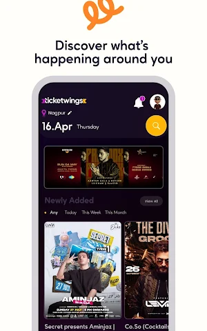 TicketWings Screenshot 2