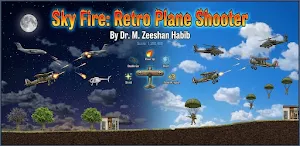 Sky Fire: Retro Plane Shooter Screenshot 0