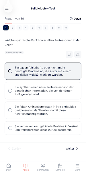 MedAT Vorbereitung Screenshot 2