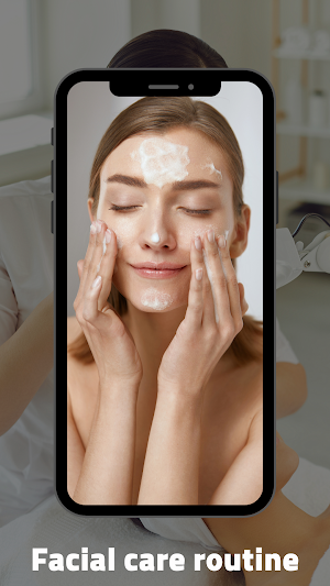 facial care routine Screenshot 2