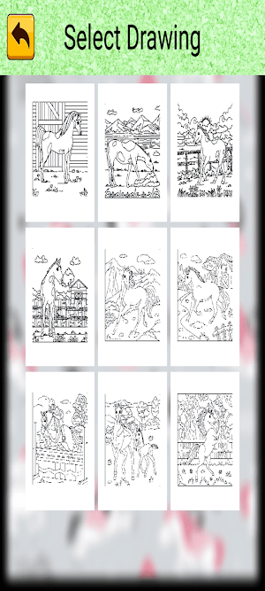 Horse Coloring Screenshot 2