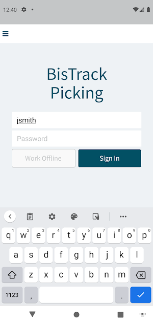 BisTrack Picking Screenshot 0