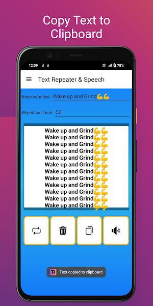 Text Repeater and Speech Screenshot 3