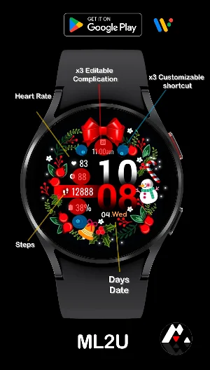 ML2U 157 Watch Face Screenshot 1