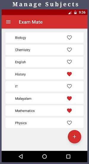 Exam Mate Screenshot 2