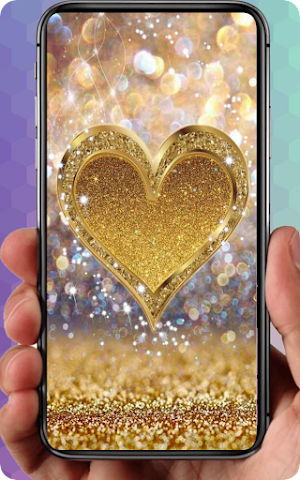 Glitter Wallpaper Kawaii Screenshot 1