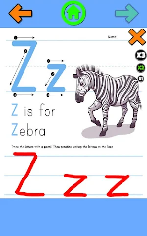 Letter Tracing For Kids Screenshot 0