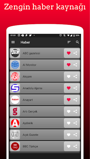 Sonhaber - Canlı harita,Qazete Screenshot 0
