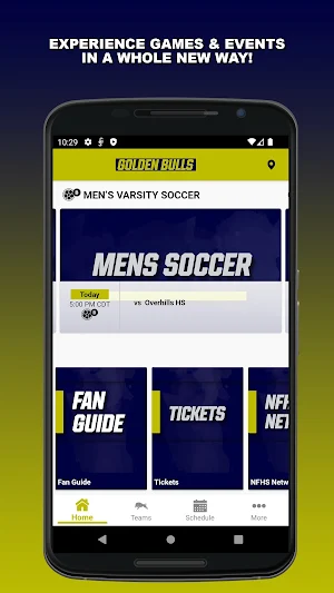 Golden Bulls Athletics Screenshot 0