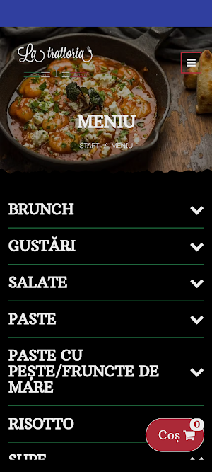 La Trattoria Screenshot 0