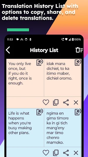 English Luo Translate Screenshot 3