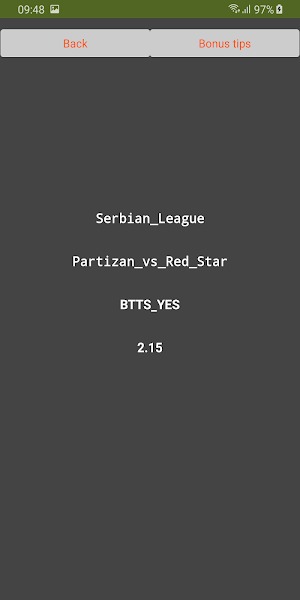 Balkan Tipster : FREE VIP TIPS Screenshot 1