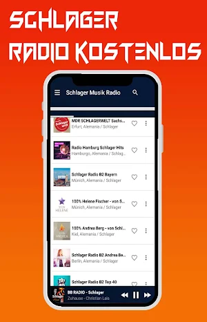 Schlager Radio app Screenshot 1