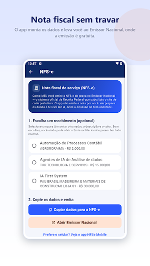 MEI no Bolso Screenshot 0