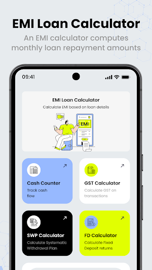 Aadhar Me EMI Loan Calculator Screenshot 0