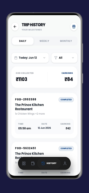Ometto Delivery Partner Screenshot 1