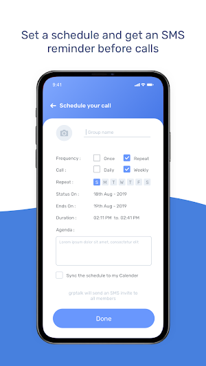 grptalk | Audio Conference Calls Screenshot 2