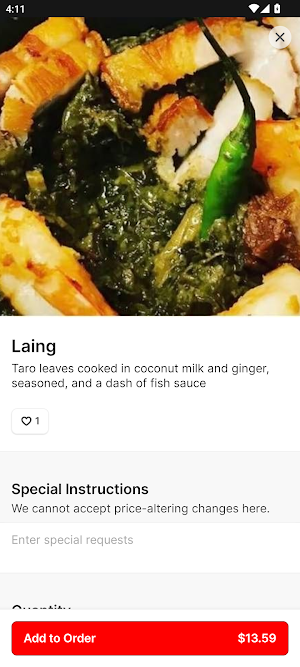 Tambayan Filipino Eatery Screenshot 3