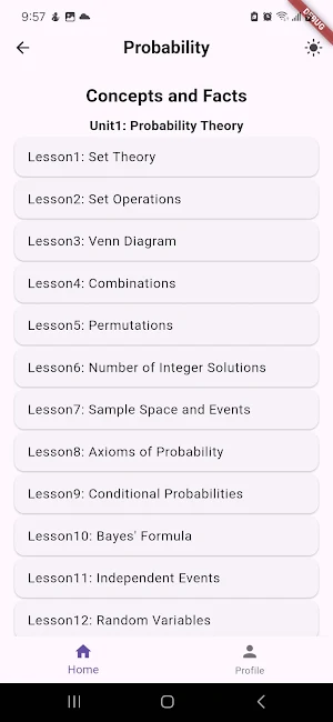 Actuarial Exam App Screenshot 1