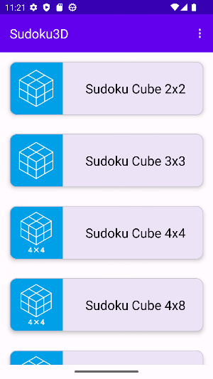 Sudoku3D Screenshot 1