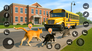 Cat Simulator: Cat Family Game Screenshot 1