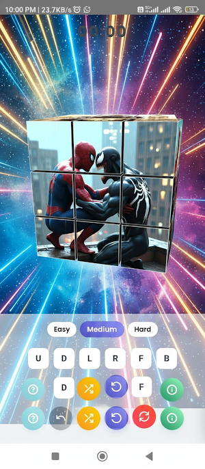Cube Rush - Spider Puzzle Cube Screenshot 1