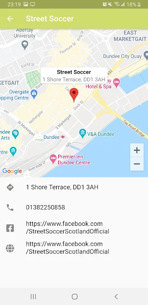 Dundee Recovery Road Map Screenshot 3