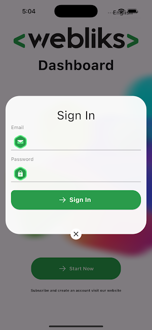 Webliks Screenshot 1